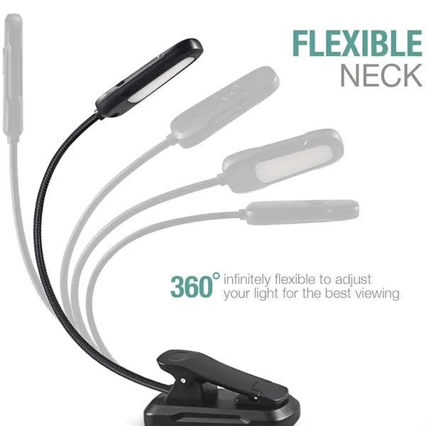 Flexible Gooseneck Rechargeable Book Light