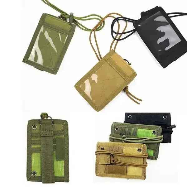 Tactical ID Card Holder