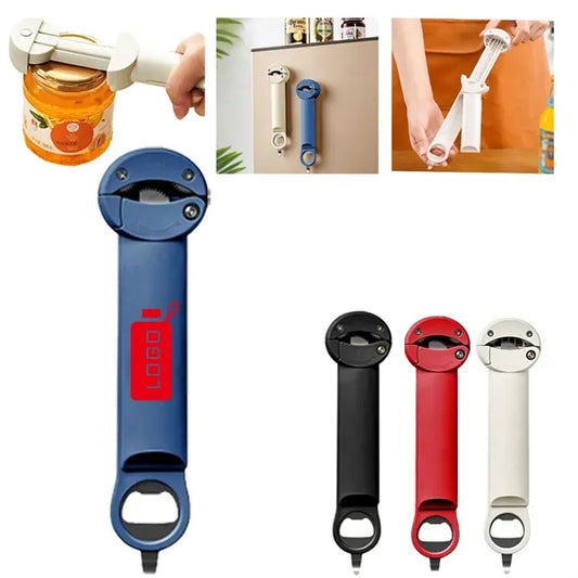 Multi-Function Retractable Jar Can Winebeer Opener
