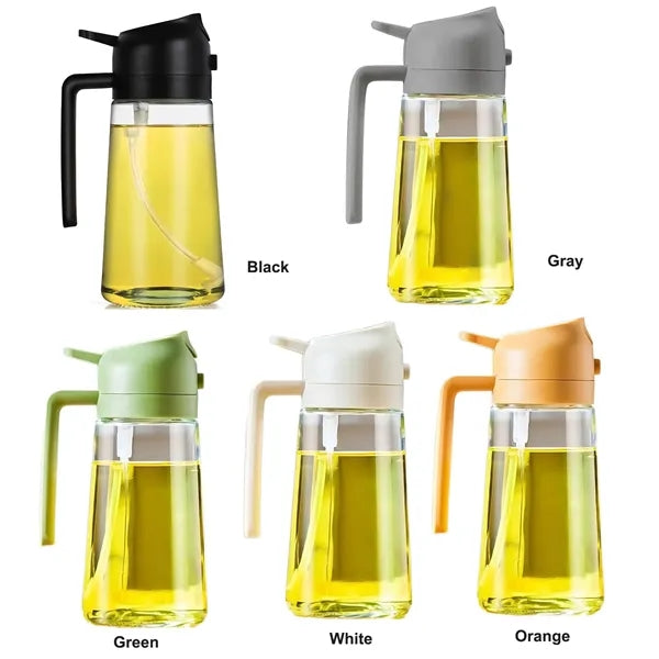Olive Oil Dispenser Glass Bottle for Cooking