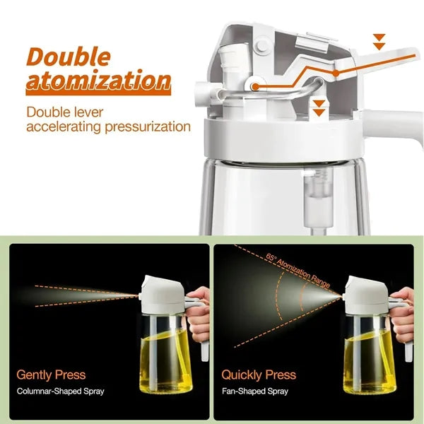 Olive Oil Dispenser Glass Bottle for Cooking