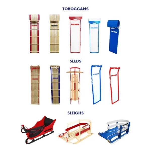 38" Toboggan Recycled Plastic