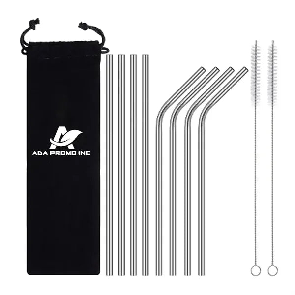 304 Stainless Steel Drinking Straw Set
