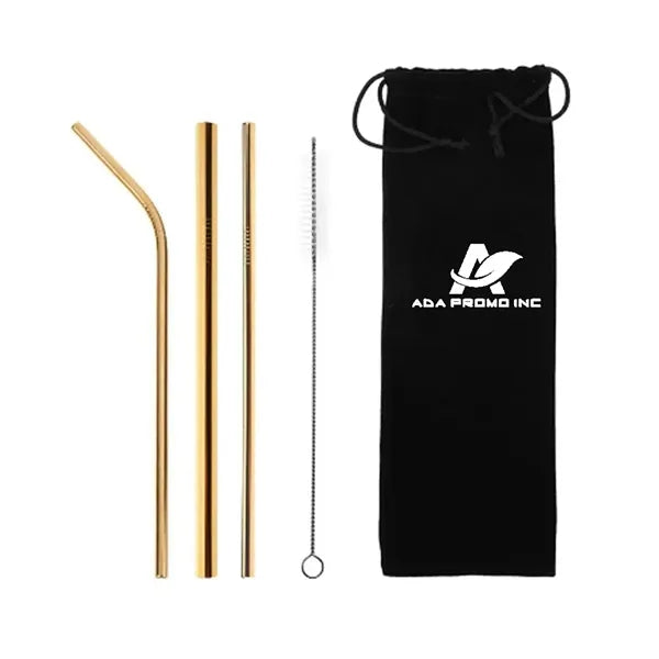 304 Stainless Steel Drinking Straw Set