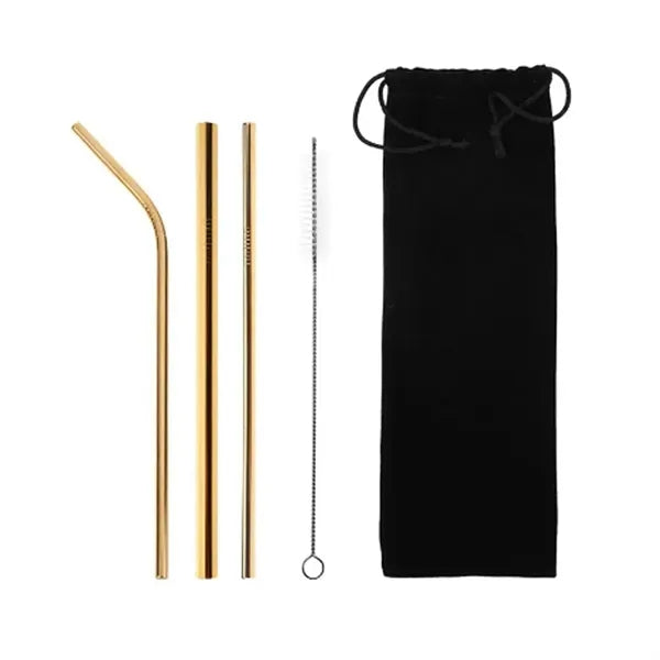 304 Stainless Steel Drinking Straw Set