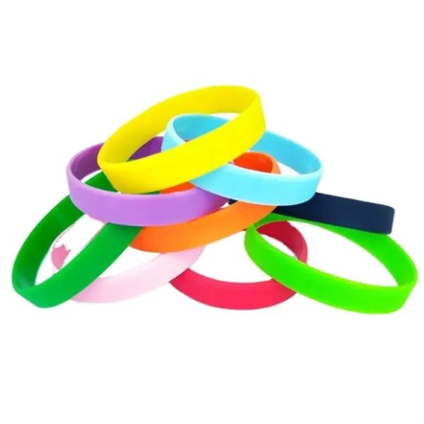 Silicone Wristbands Rubber Bracelets Charms Adult