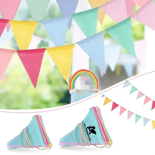 Fabric Wedding Flag