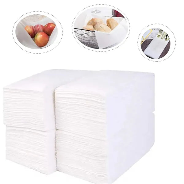 White Dinner Napkin