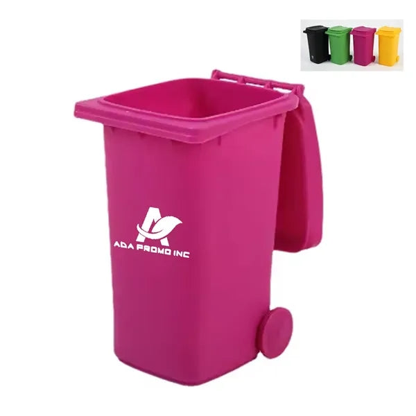 Mini Wheelie Bin Desktop Pen Holder
