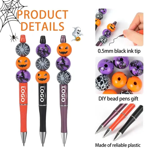 Beadable Halloween Ballpoint Pen