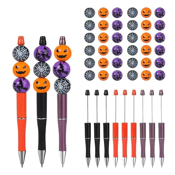 Beadable Halloween Ballpoint Pen