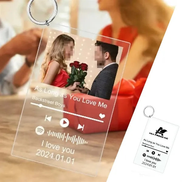CD Cover Keychain