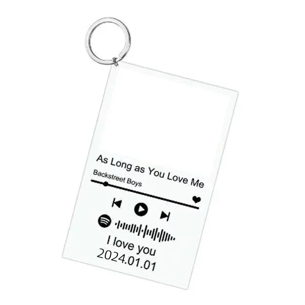 CD Cover Keychain