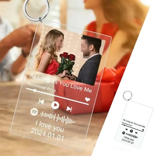 CD Cover Keychain