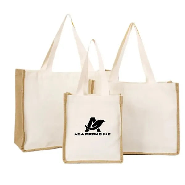 Cotton/Jute Junior Tote Bag