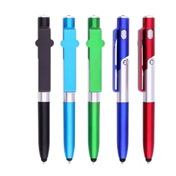 4 in 1 Stylus Pen With LED Light Phone Stand
