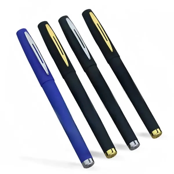 Frosted Carbon Gel Pen With Custom Logo