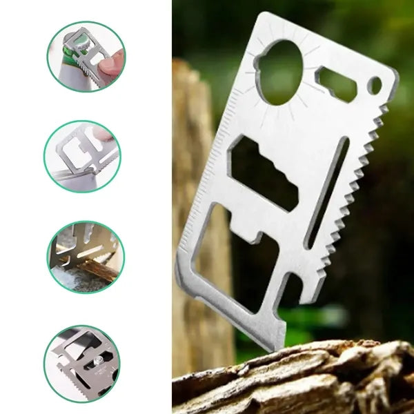 11-in-1 Pocket Survival Multi Tool