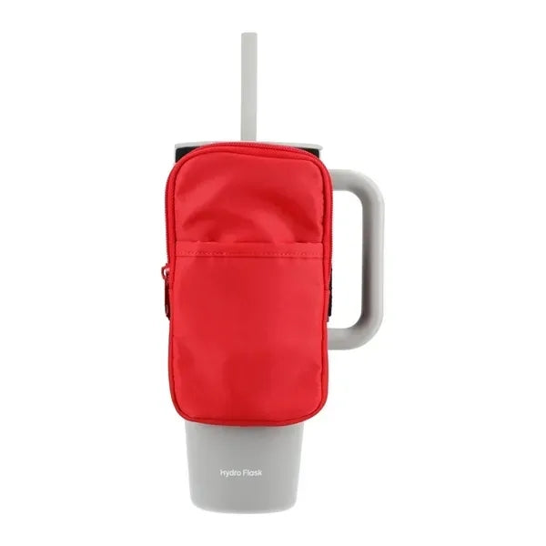 40oz GYM Tumbler Water Bottle Pouch Phone Holder Bag