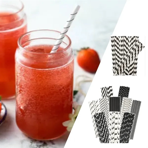 Eco-Friendly Degradable Paper Straws