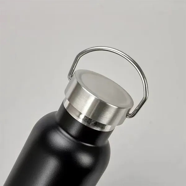 17oz Insulated Stainless Steel Water Bottle w/ Metal Handle