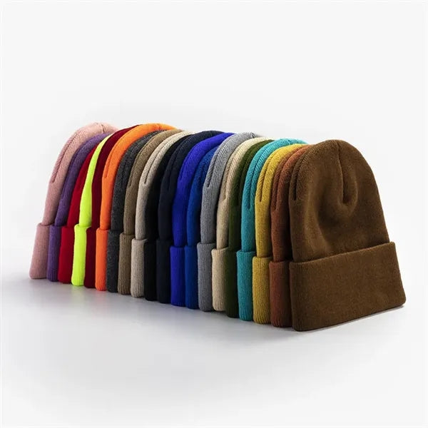 Acrylic Knit Hat Winter