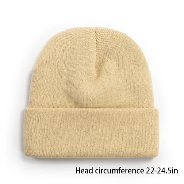 Acrylic Knit Hat Winter