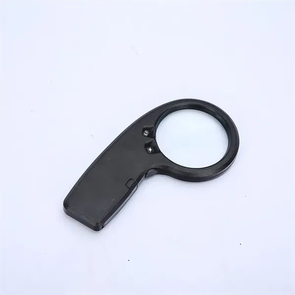Portable Handheld Mini 4X Magnifying Loupe LED Light