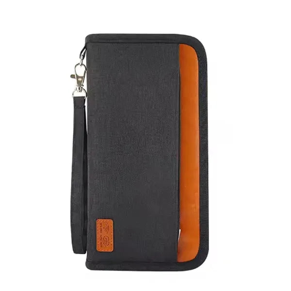 RFID Family Passport Wallet Holder Waterproof Document Organ