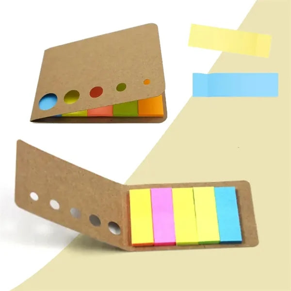 Compact 5-color Eco Sticky Notes