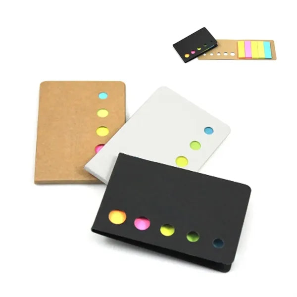 Compact 5-color Eco Sticky Notes