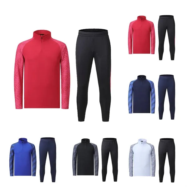 Men's Custom Performance Personalized 1/4 Zip Training Unifo