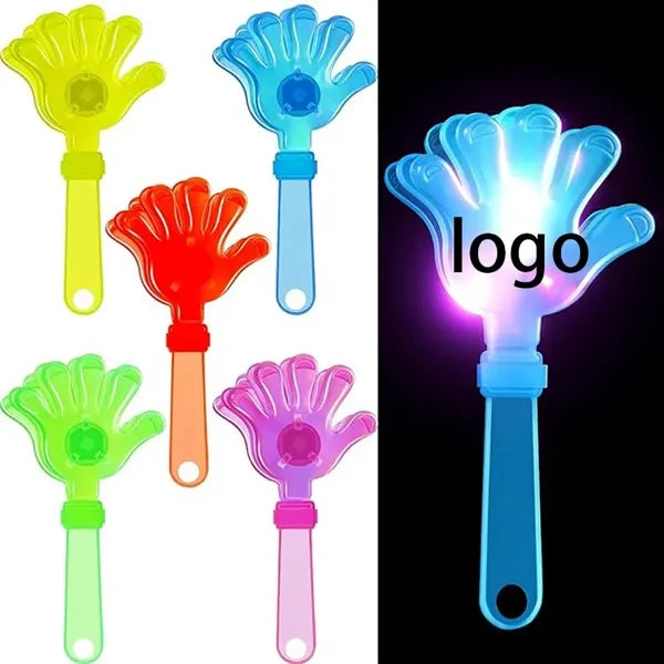 Carnival Adjustable LED Hand Clappers Large Noise Makers