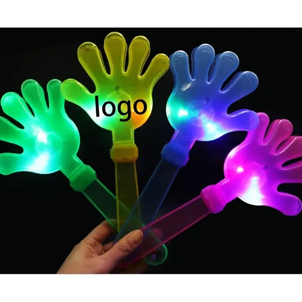 Carnival Adjustable LED Hand Clappers Large Noise Makers