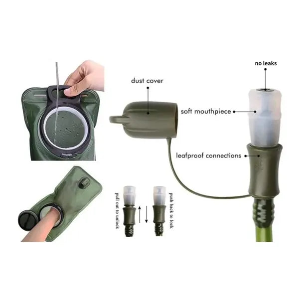 2L Hydration Water Bladder Hiking