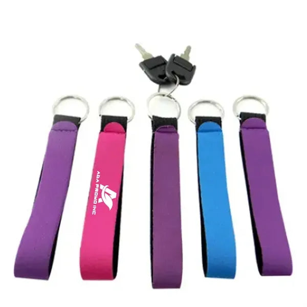 Neoprene Wristlet Keychain