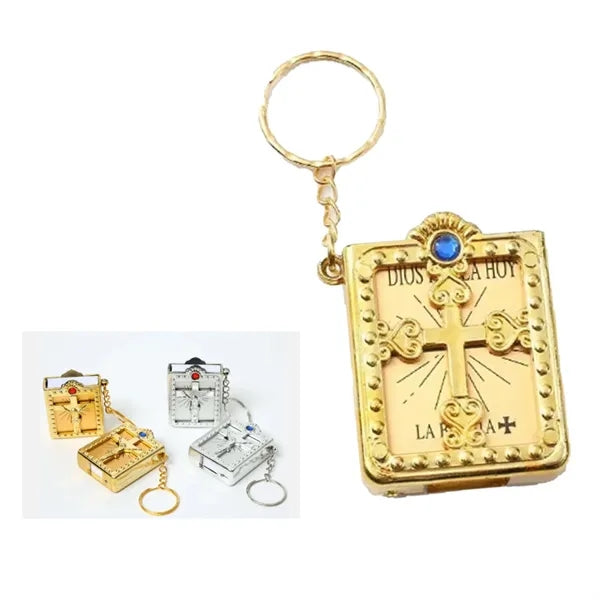 Mini Bible Key Chain Religious Gifts Christian Souvenirs