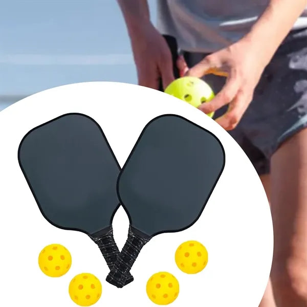 Hardcover Pickle Ball Set