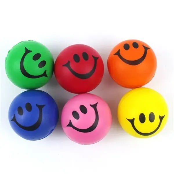 Smiling Face Stress Ball Relief Toy