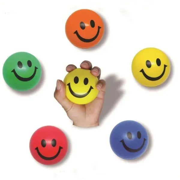 Smiling Face Stress Ball Relief Toy