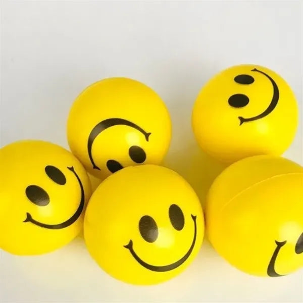 Smiling Face Stress Ball Relief Toy