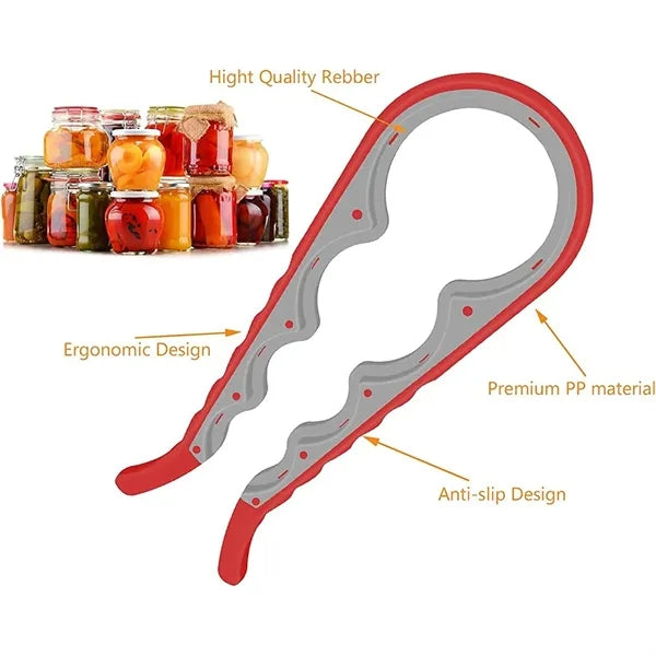 4 in 1 Multi Function Can Bottle Jar Opener