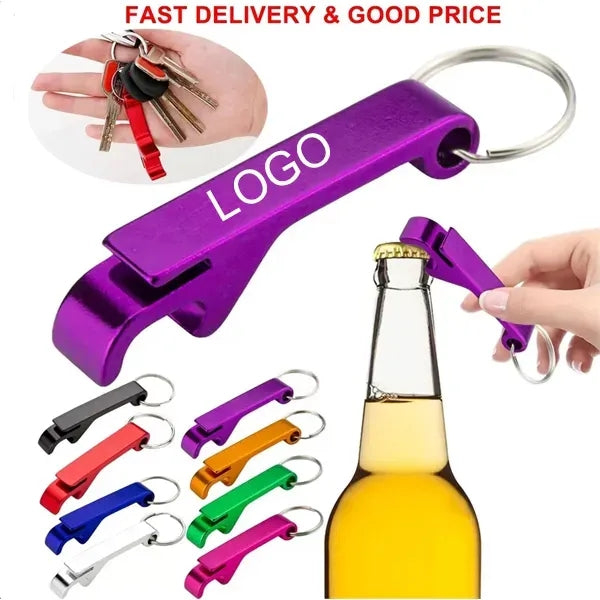 Classic Metal Keychain Bottle Opener