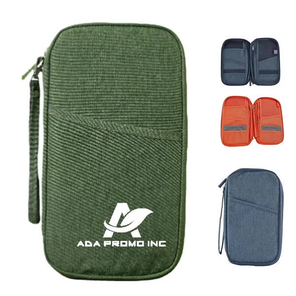 RFID Family Passport Wallet Holder Waterproof Document Organ