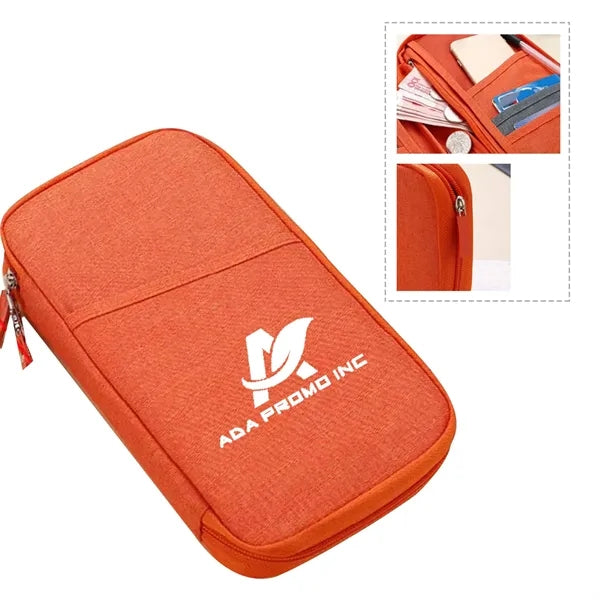 RFID Family Passport Wallet Holder Waterproof Document Organ