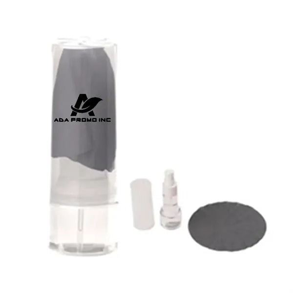 Cleaning Spray With Microfiber Cloth