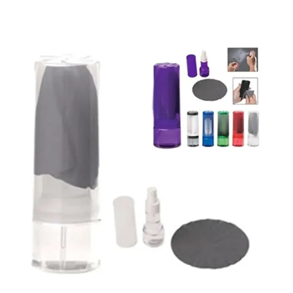 Cleaning Spray With Microfiber Cloth
