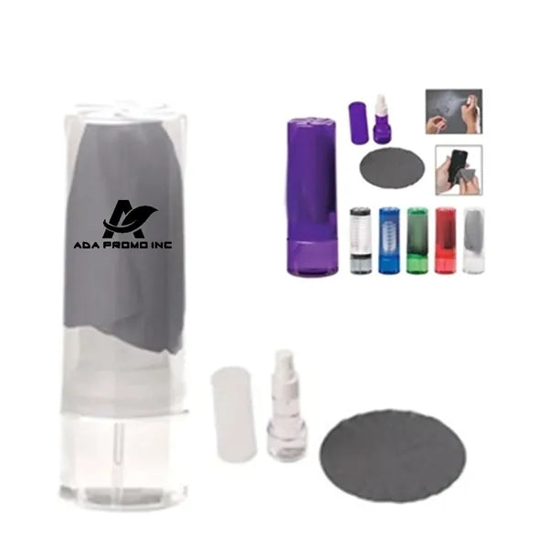 Cleaning Spray With Microfiber Cloth