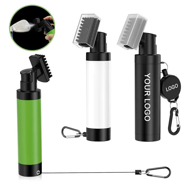 5oz Golf Spray Water Brush with Keychain