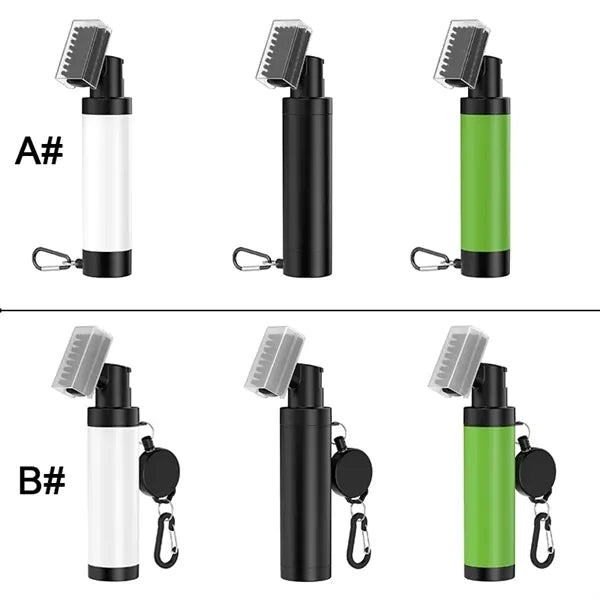 5oz Golf Spray Water Brush with Keychain